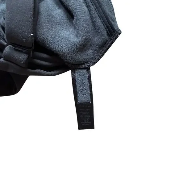 Skims Fits Everybody Maternity Nursing Scoop Bralette 2XL Onyx - Picture 6 of 6